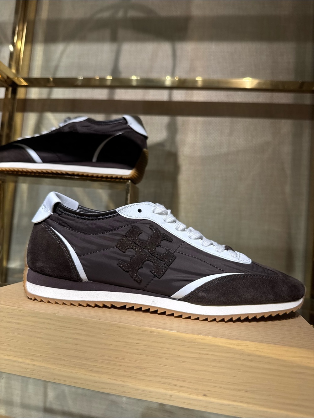 Tory Burch Vintage Nylon 2.0 Training Sneaker Shoe